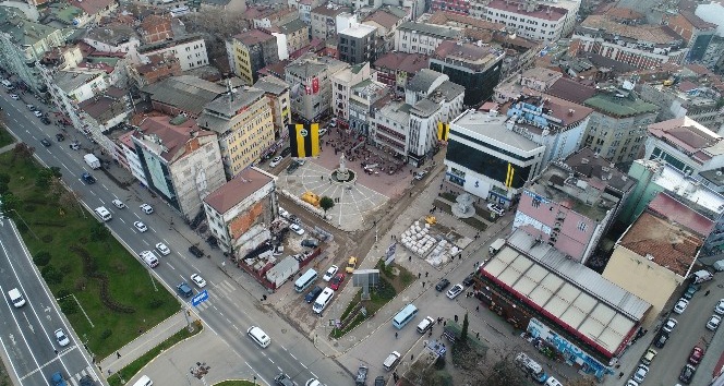 Fatsa meydanına kavuşuyor