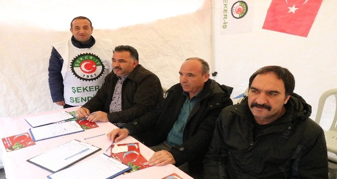 Şeker-İş Sendikası  5 günde 10 bin imza topladı