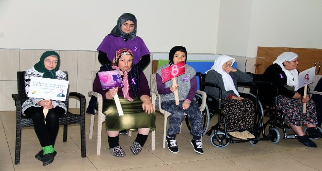 Engelli ve Bakım Merkezi’nde kadınlar günü kutlaması