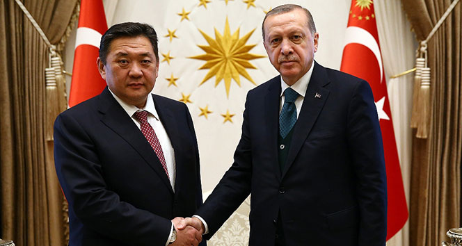 Cumhurbaşkanı Erdoğan, Moğolistan Meclis Başkanı Enkhbold&#039;u kabul etti
