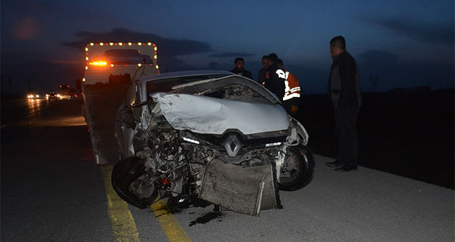 Bitlis Tatvan’da trafik kazası: 2 yaralı