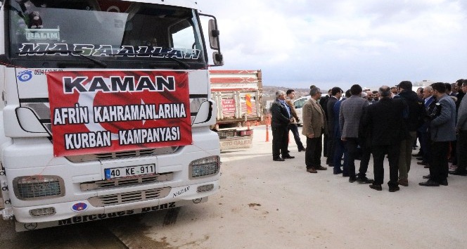 Mehmetçik’e bir ayda bin kurban bağışı