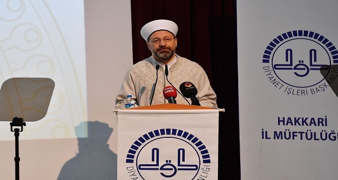 Diyanet İşleri Başkanı Prof. Dr. Erbaş: “İslam’la ilgili yazan, konuşan, haber yapan herkes daha dikkatli olmak zorundadır”
