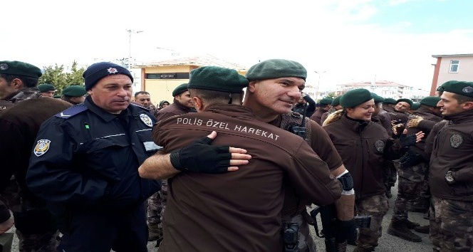 Ardahan’dan Özel Harekatçılar Afrin’e uğurlandı