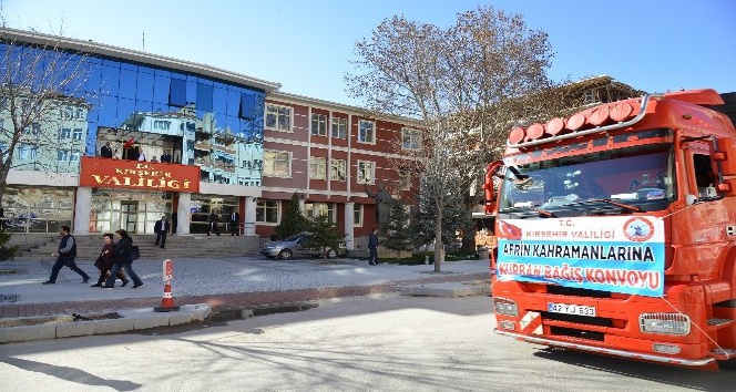 Mehmetçik için toplanan kurban etleri Afrin’e yollandı