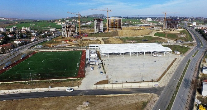 Güzelce Kapalı Pazar ve Sosyal Tesisi açılış için gün sayıyor