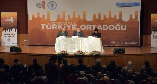Kdz. Ereğli’de Türkiye ve Ortadoğu konferansı