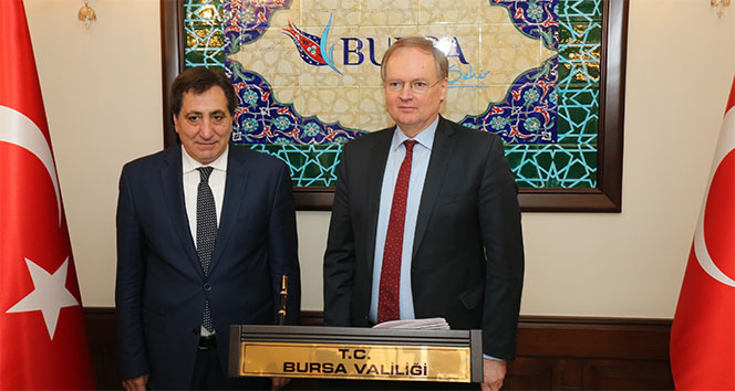 AB Türkiye Delegasyonu Başkanı Berger’den Bursa’ya övgü