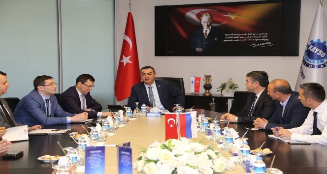Rusya Federasyonu Türkiye Ticaret Mümessilliğinden KAYSO’ya Ziyaret