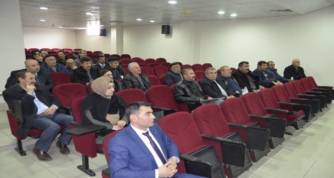 Refahiye’de ’Arazi Toplulaştırma Projeleri’ toplantısı yapıldı