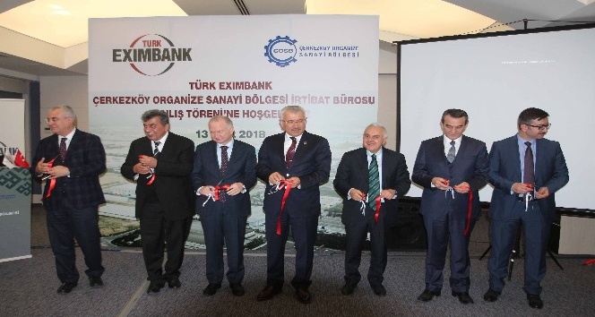Türk Eximbank, Çerkezköy OSB’de irtibat ofisini açtı