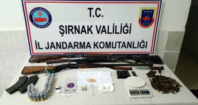 Şırnak’ta uyuşturucu tacirlerine operasyon: 7 gözaltı