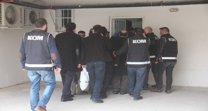 Elazığ’daki FETÖ operasyonu: 15 şüpheli adliyeye sevk edildi