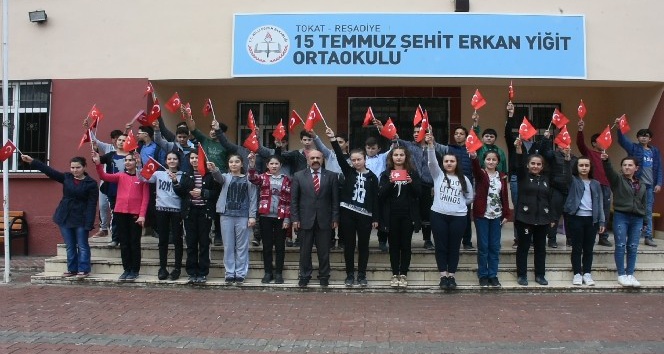 Öğrencilerden Zeytin Dalı Harekâtı’na destek