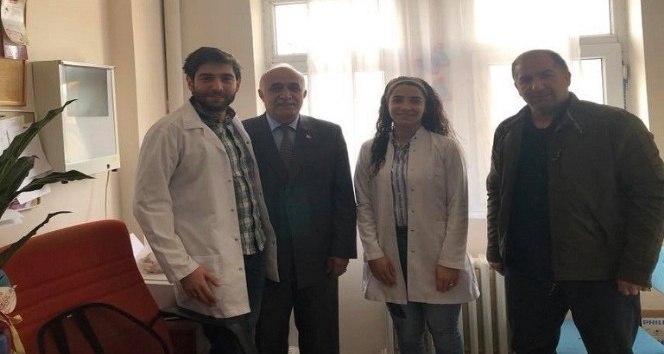 Başkan Azizoğlu ve Vural sağlık çalışanlarının Tıp Bayramını kutladı