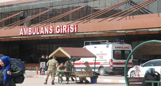 EYP patlaması sonucu yaralanan 10 ÖSO askeri Kilis’e getirildi