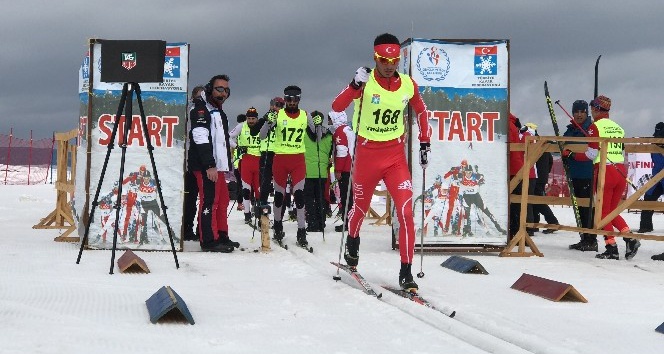 Sarıkamış’ta Kayaklı Koşu K1 Ligi Türkiye Şampiyonası yarışları başladı