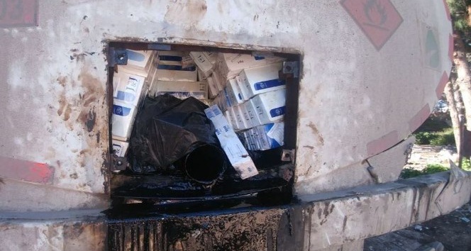 Şanlıurfa’da 43 bin paket kaçak sigara ele geçirildi