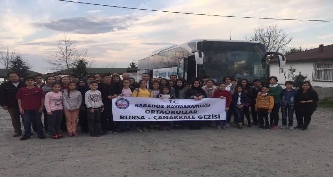 Öğrencilere Çanakkale ve Bursa gezisi