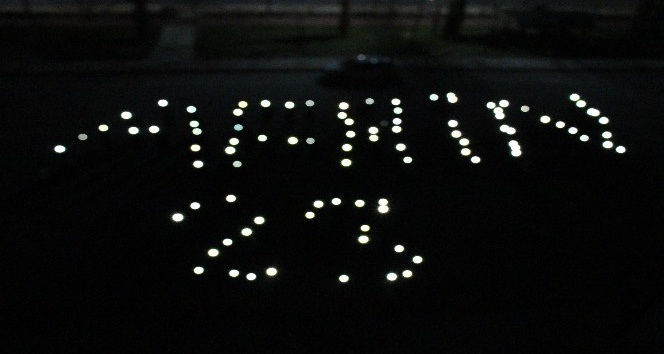 Telefon ışıklarıyla Afrin’e destek