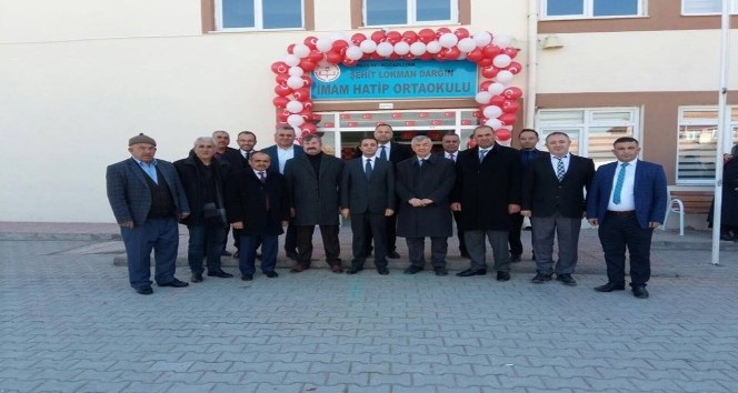Şehit Lokman Dargın’ın ismi okula verildi