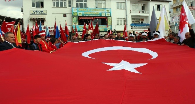 Boğazlıyan’da Şehitlere saygı yürüyüşü düzenlendi