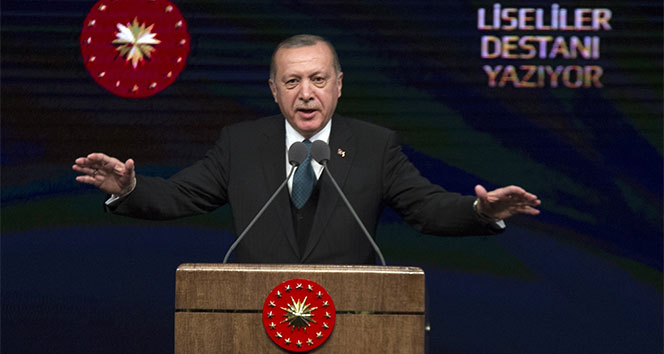 Cumhurbaşkanı Erdoğan: &#039;Türkçemiz yeni bir bozulma süreci yaşıyor&#039;