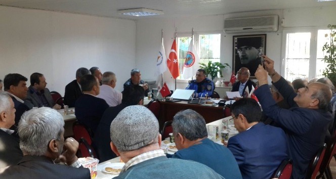 Antalya Toplum Destekli polislerden huzur toplantısı