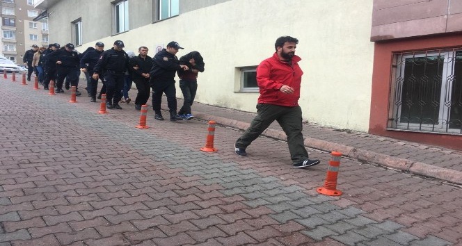 Kayseri’de uyuşturucu operasyonu: 7 gözaltı