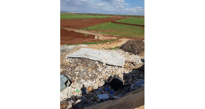 Afrin’de terörden temizlenen Halilo Köyü’ne ait görüntüler ortaya çıktı
