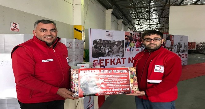 Türk Kızılayı’ndan Afrinde’ki sivillere giyecek yardımı