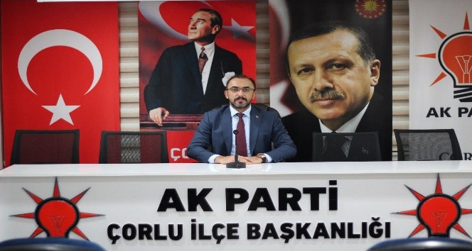 AK Parti Çorlu İlçe Başkanı Atalay: “Çanakkale Savaşı bizim gurur tablomuzdur”