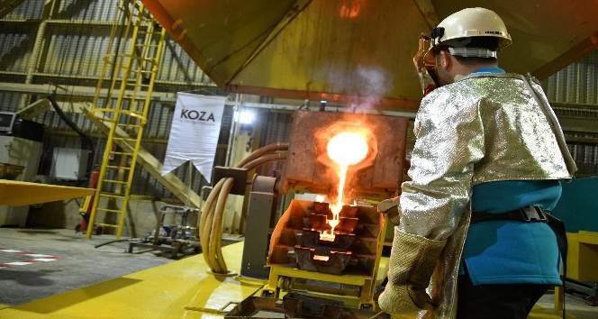 Mastra Altın Madeni’nde altın dökümüne yeniden başlandı