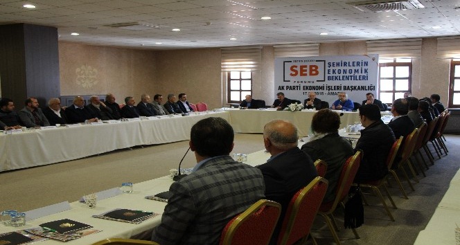 AK Parti’den Amasya’da ekonomik beklentiler forumu