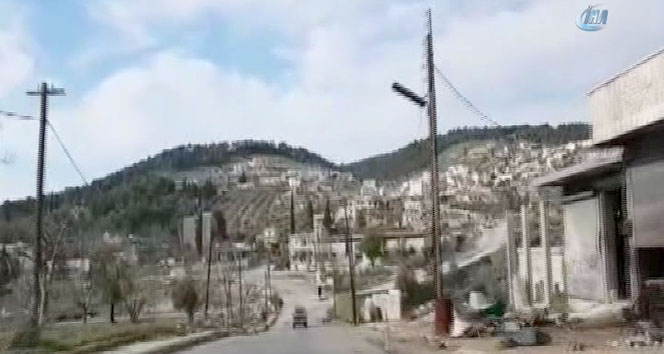 Afrin&#039;de Suriyeliler köylerine dönmeye başladı