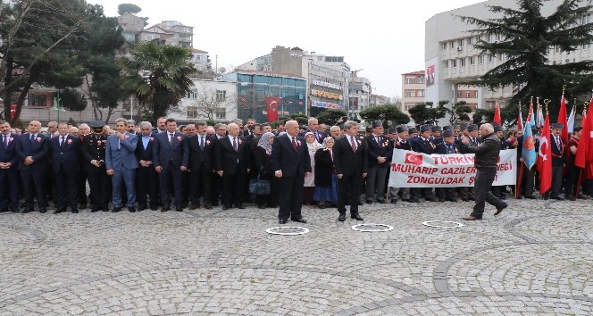 Zonguldak’ta 18 Mart Şehitler Günü anma töreni