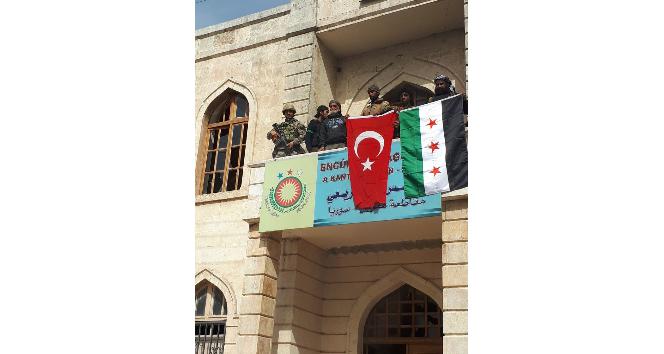 TSK, Afrin şehir merkezinden ilk görüntüleri paylaştı