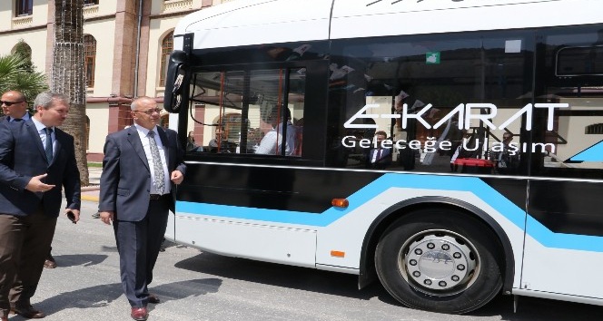 Elektrikli otobüsler Manisa’nın trafiğini rahatlatacak
