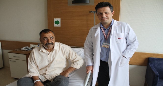 Irak’tan gelen hasta kapalı ameliyatla sağlığına kavuştu