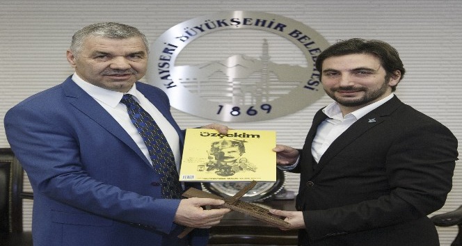TÜGVA Genel Başkanı İsmail Emanet, Başkan Çelik’i ziyaret etti