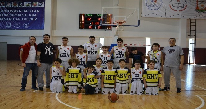 GKV Küçük Erkekler Basketbol Takımı Bölge Şampiyonu oldu