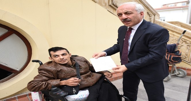 Engelli öğrencilerden Afrin’e en anlamlı bağış