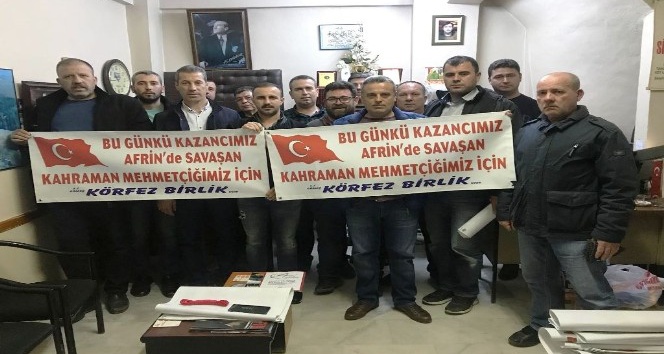 1 günlük kazançlarını Afrin’deki Mehmetçiklere bağışladılar