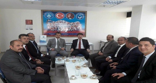 Rektör Karacoşkun’dan Türk Eğitim Sen’i ziyaret etti