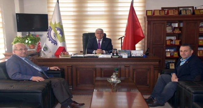 Başkan Albayrak, Ergene Belediye Başkanı Rasim Yüksel ile buluştu