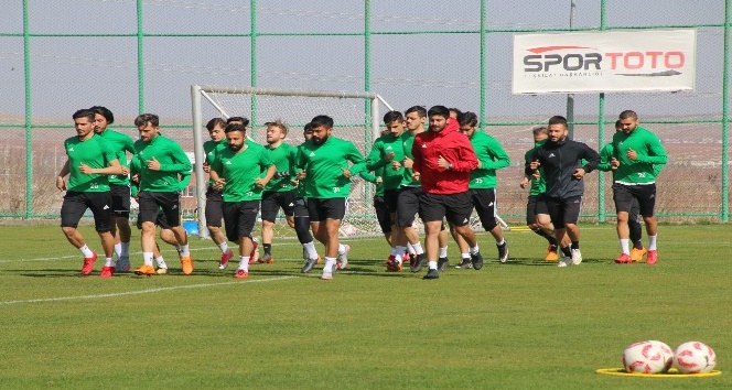 Şanlıurfaspor Karşıyaka maçının hazırlıklarını sürdürüyor
