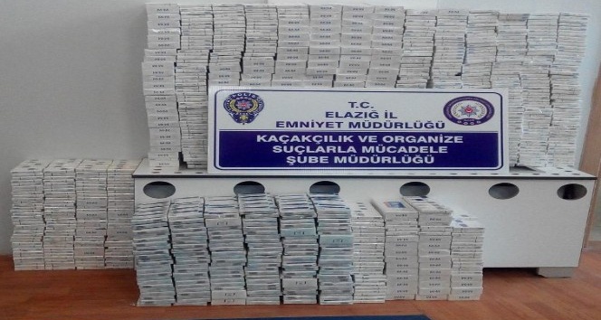 Gizli bölmede 2 bin 560 paket kaçak sigara ele geçirildi
