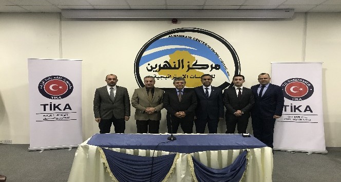 TİKA’dan Irak’ta Nahreyn Stratejik Araştırmalar Merkezi’ne donanım desteği