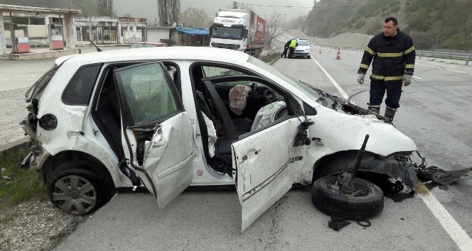Zonguldak’ta araç takla attı: 4 yaralı