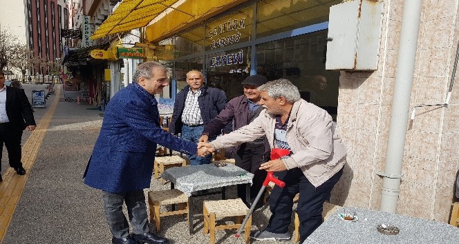 Esnaf ziyaretleri yüz güldürüyor